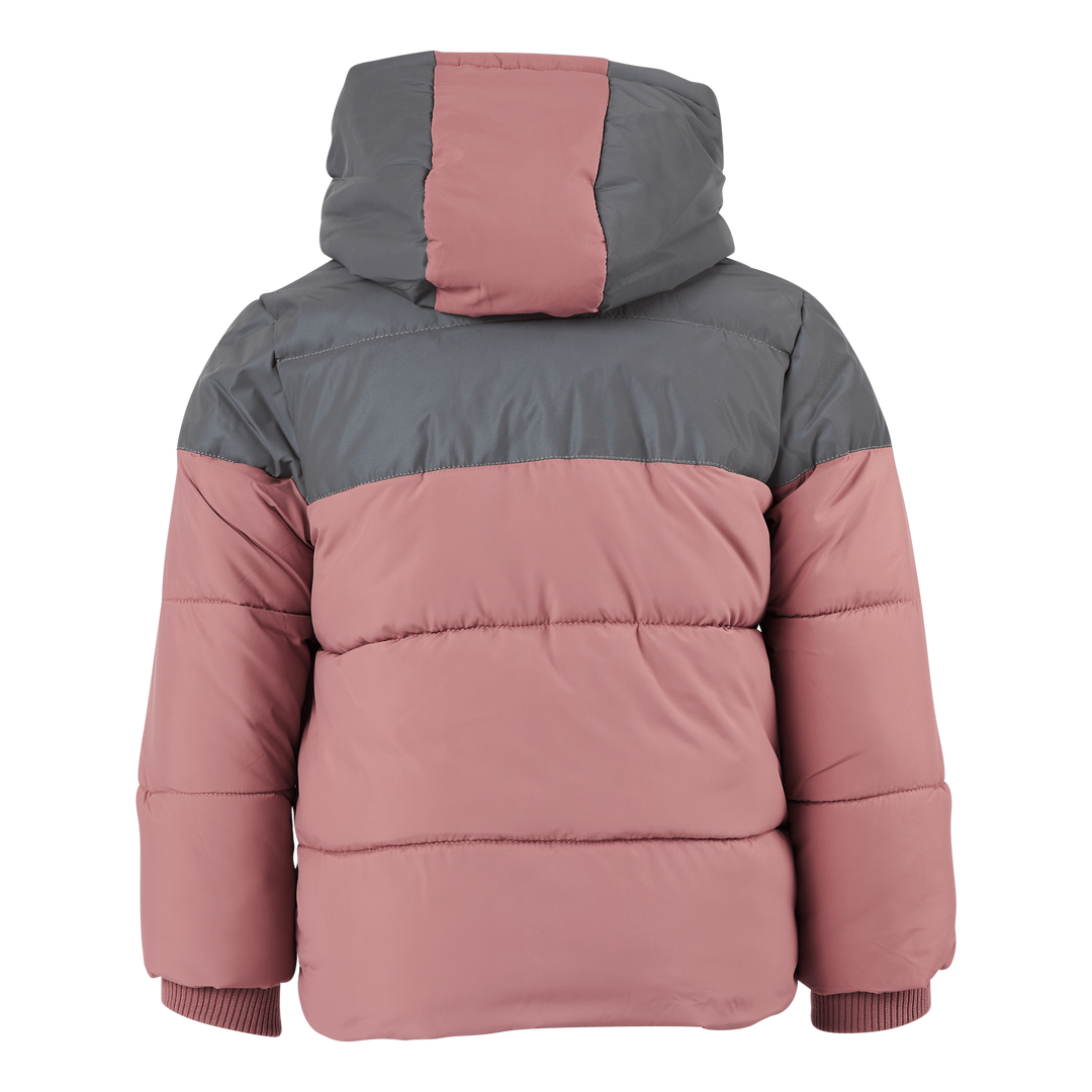 Nmfmaren Reflective Puffer Jac Nostalgia Rose