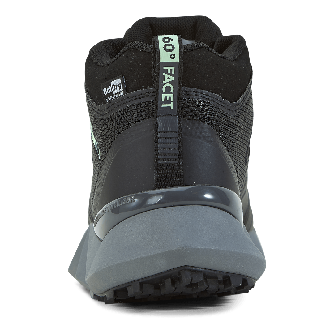 Facet™ 60 Outdry™ Black, Vivid Mint