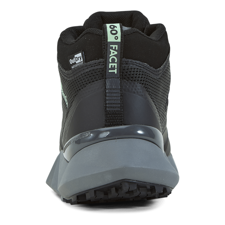 Facet™ 60 Outdry™ Black, Vivid Mint