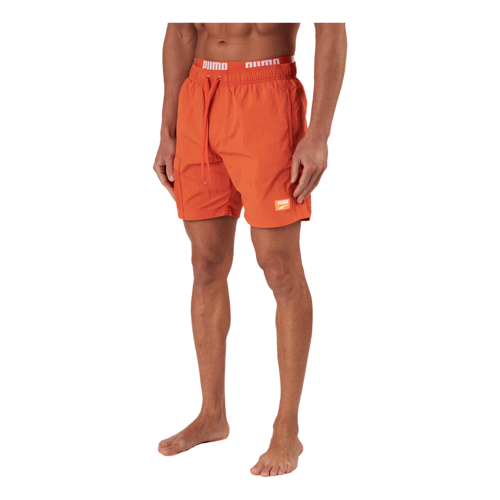Swim Men Utility Mid Shorts 1p Chili Powder