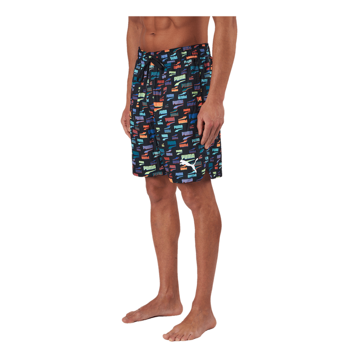Swim Unisex Loose Fit Shorts 1 Black Combo