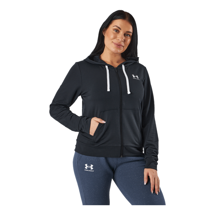 Rival Terry Fz Hoodie Black