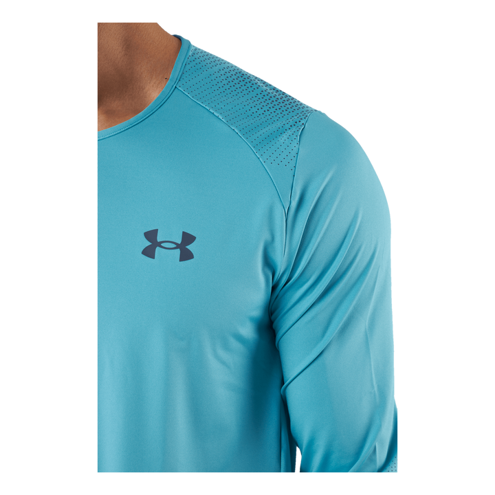 Ua Armourprint Ls Glacier Blue