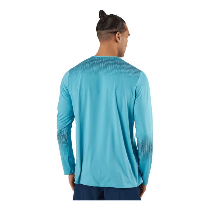Ua Armourprint Ls Glacier Blue