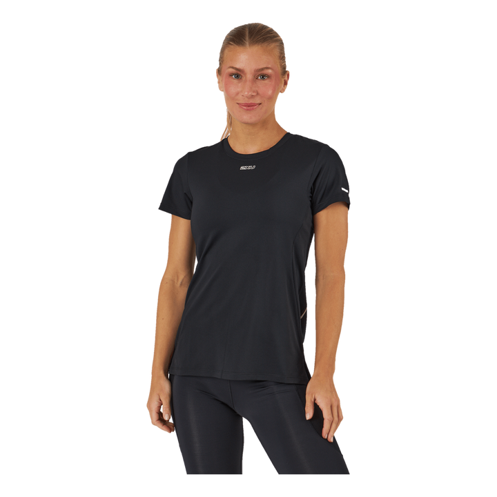 Light Speed Tee Black White/white Reflective