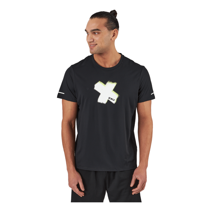 Light Speed Tee Black White X/white Reflective