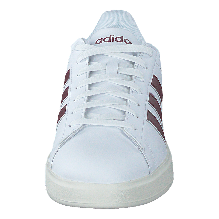 Grand Court Cloudfoam Comfort Shoes Cloud White / Shadow Red / Off White