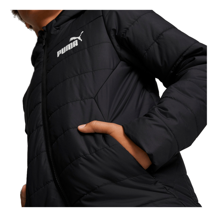 Ess Hooded Padded Jacket Puma Black