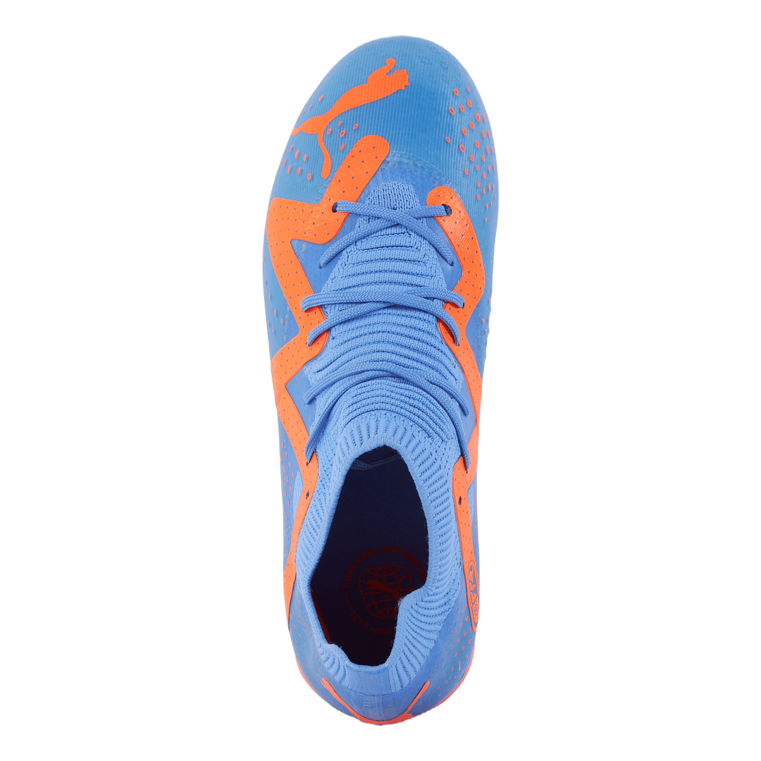 Future Match Fg/ag Jr Blue Glimmer-puma White-ultra