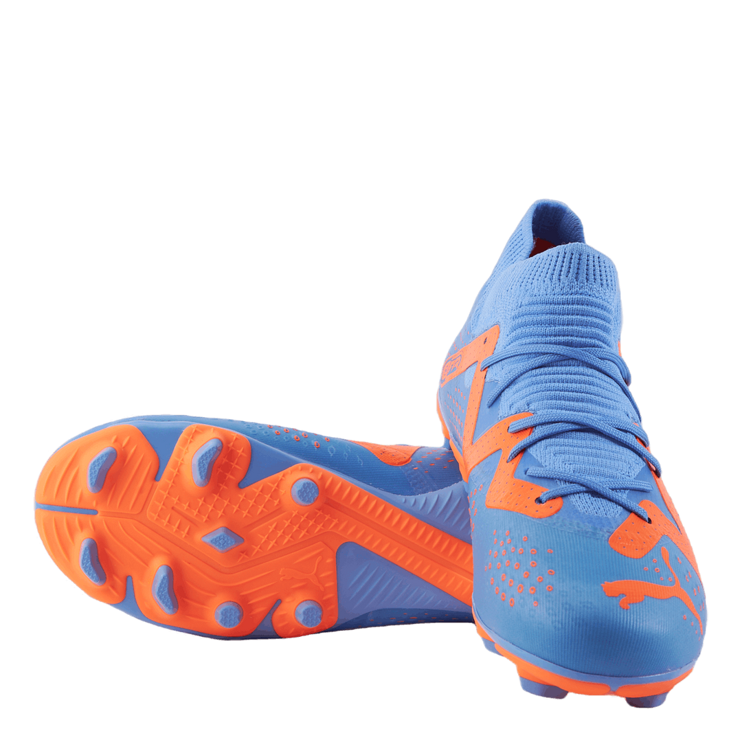 Future Match Fg/ag Jr Blue Glimmer-puma White-ultra