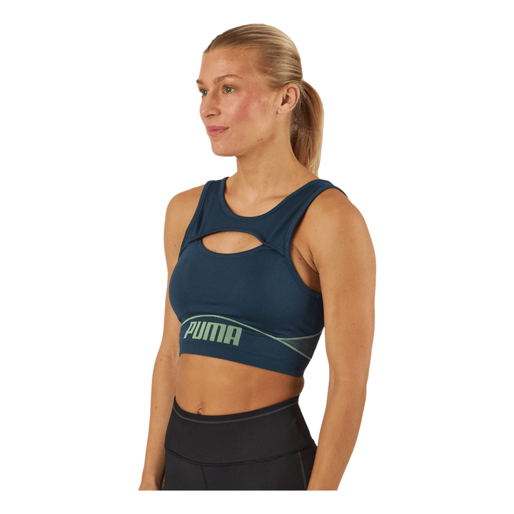 Formknit Seamless Fashion Bra Dark Night-fizzy Lime