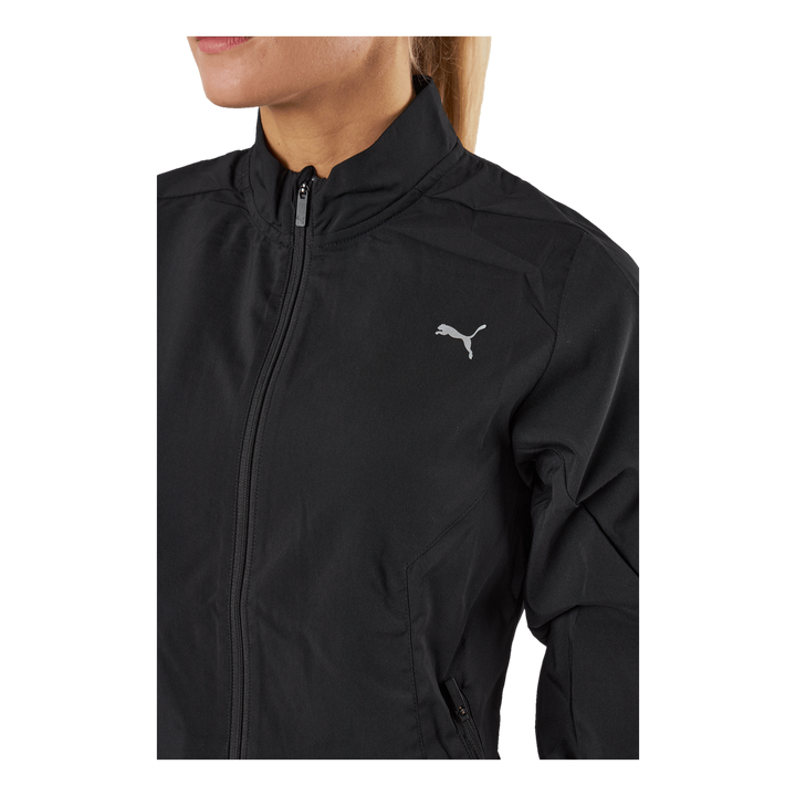 Run Favorite Woven Jacket W Puma Black