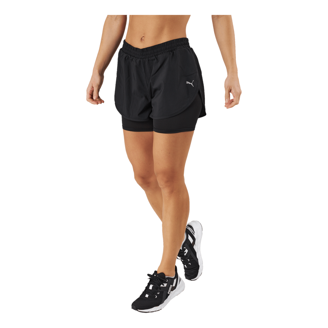 Run Favorite Woven 2in1 3" Sho Puma Black