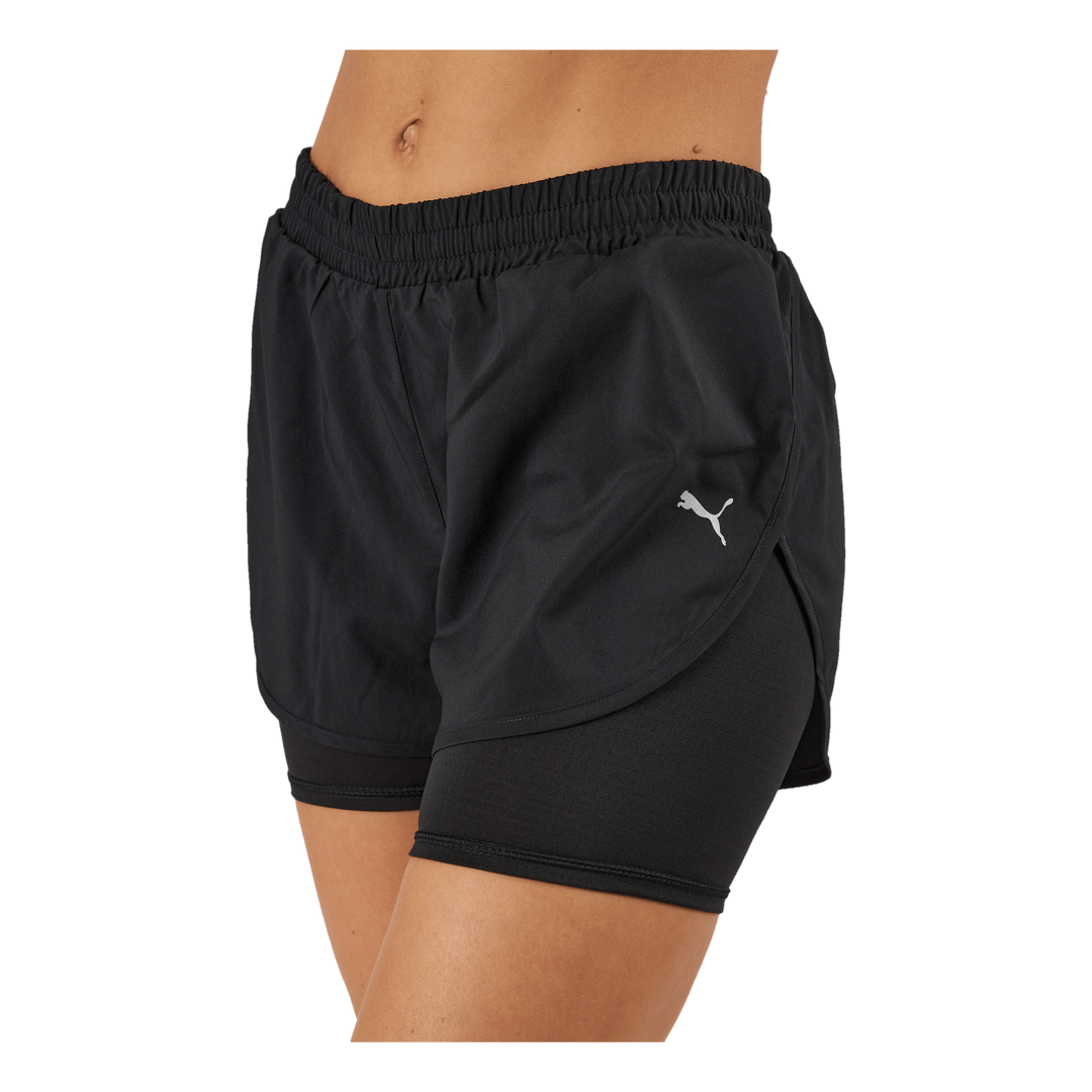 Run Favorite Woven 2in1 3" Sho Puma Black