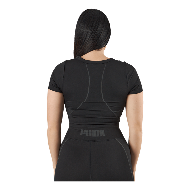 Formknit Seamless Baby Tee Puma Black-strong Gray