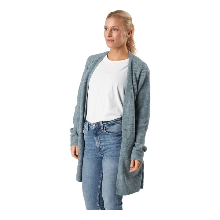 Pcellen Ls Long Knit Cardigan  Trooper