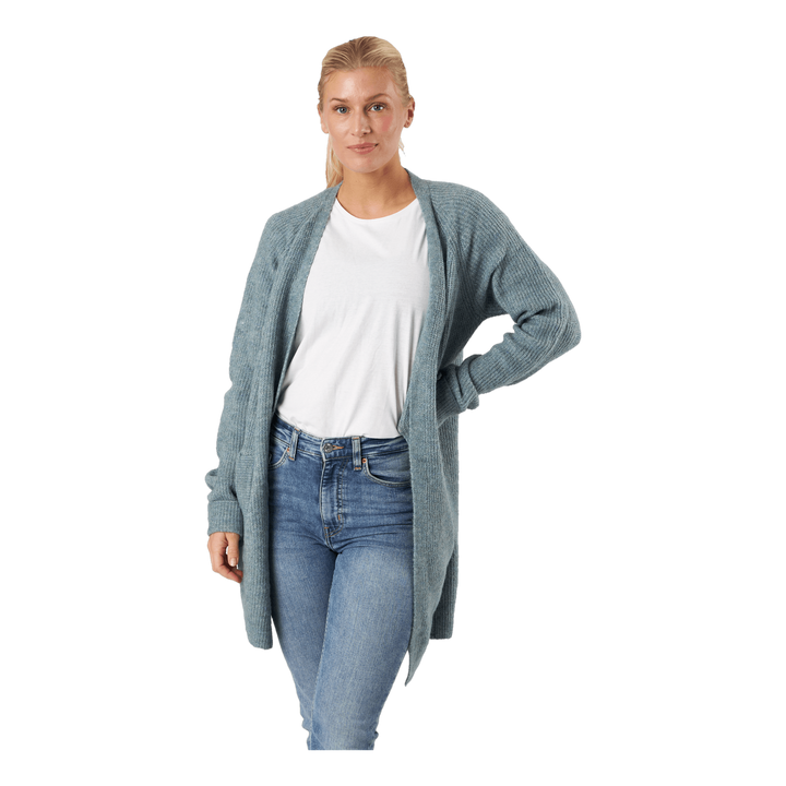 Pcellen Ls Long Knit Cardigan  Trooper