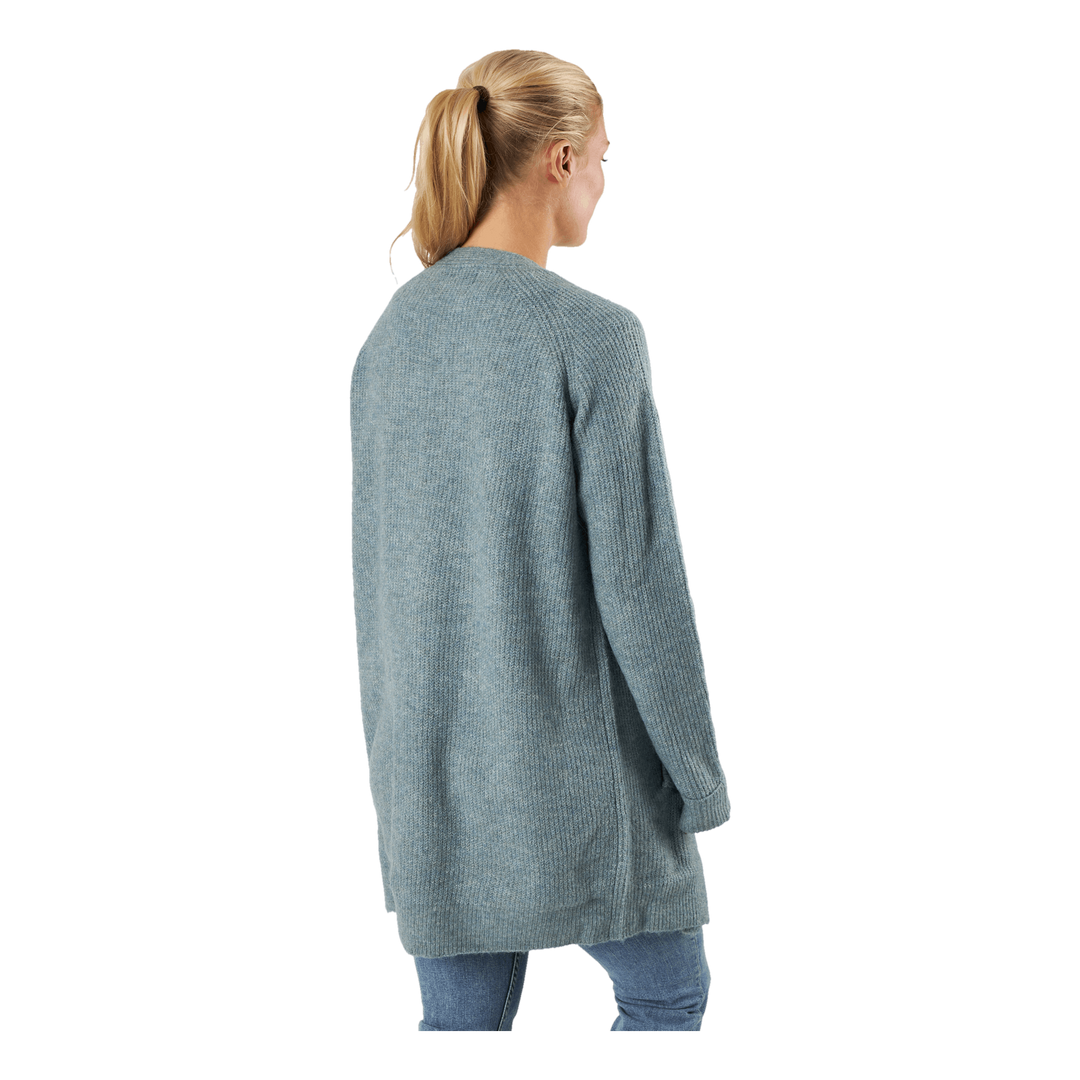 Pcellen Ls Long Knit Cardigan  Trooper