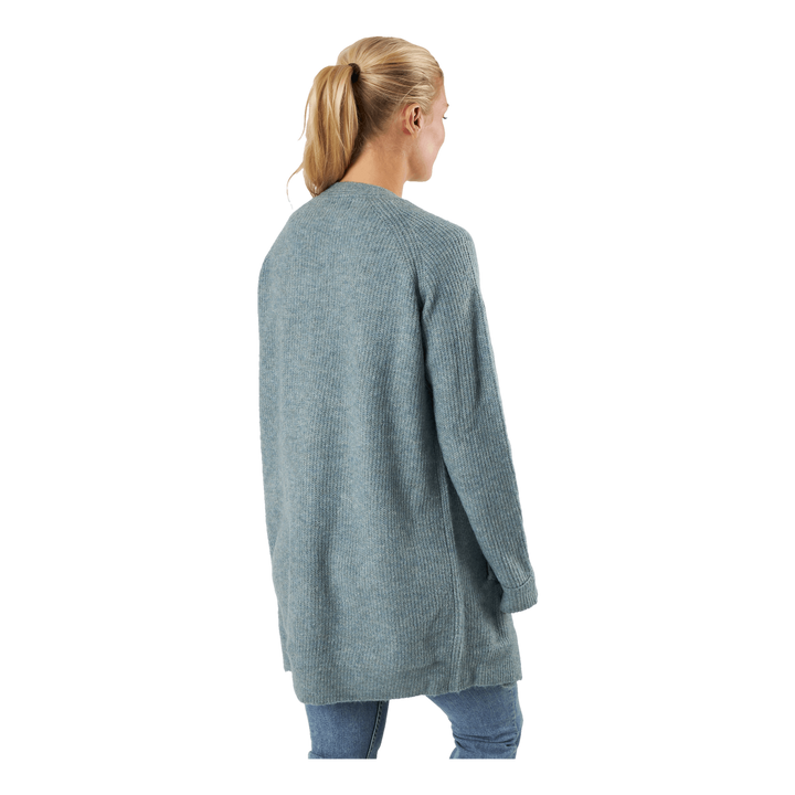 Pcellen Ls Long Knit Cardigan  Trooper