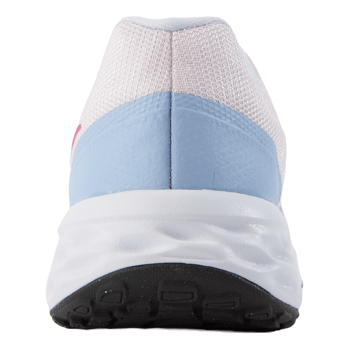 Revolution 6 Big Kids' Road Running Shoes PEARL PINK/COSMIC FUCHSIA-COBALT BLISS