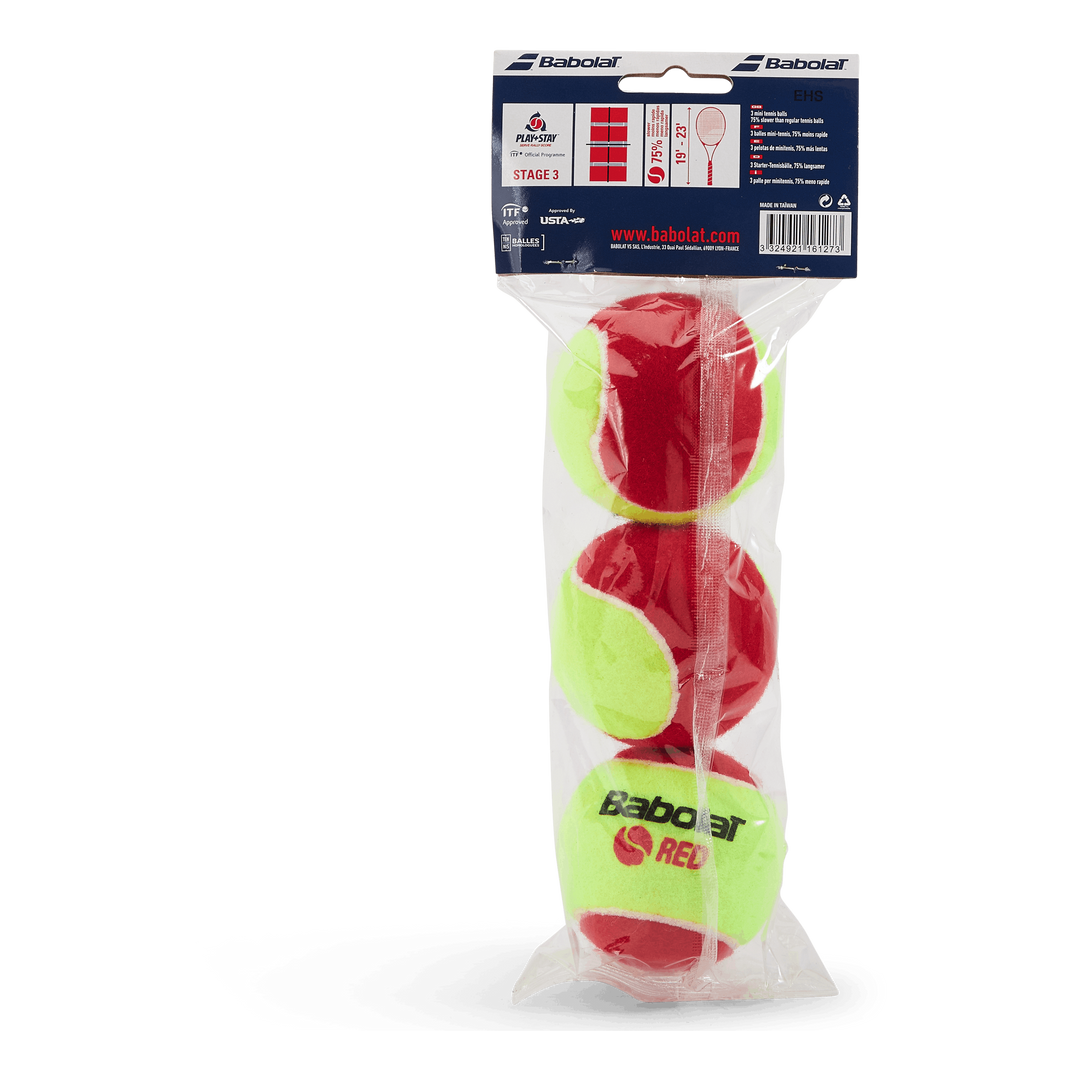 Red Felt 3-pack Yellow Red