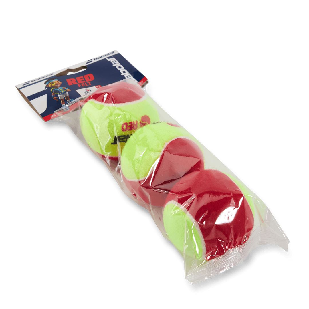 Red Felt 3-pack Yellow Red