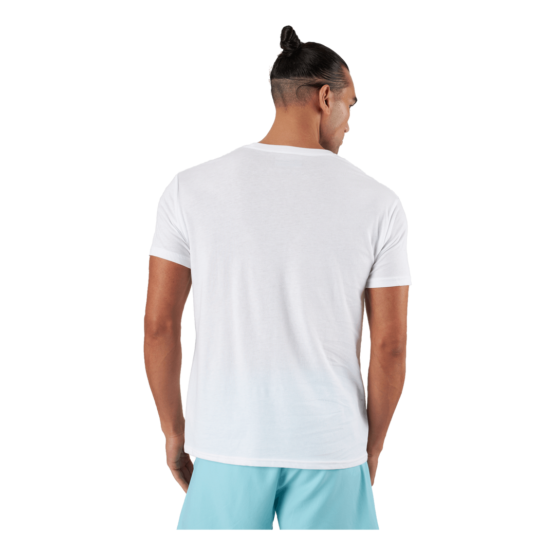 T-shirt Padel Cotton White