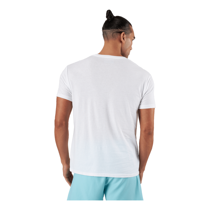 T-shirt Padel Cotton White