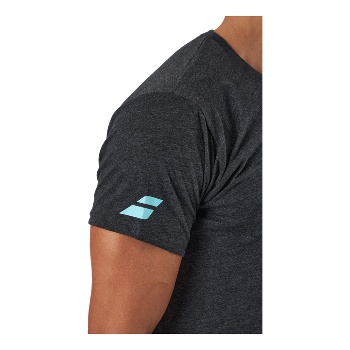 T-shirt Padel Cotton Black