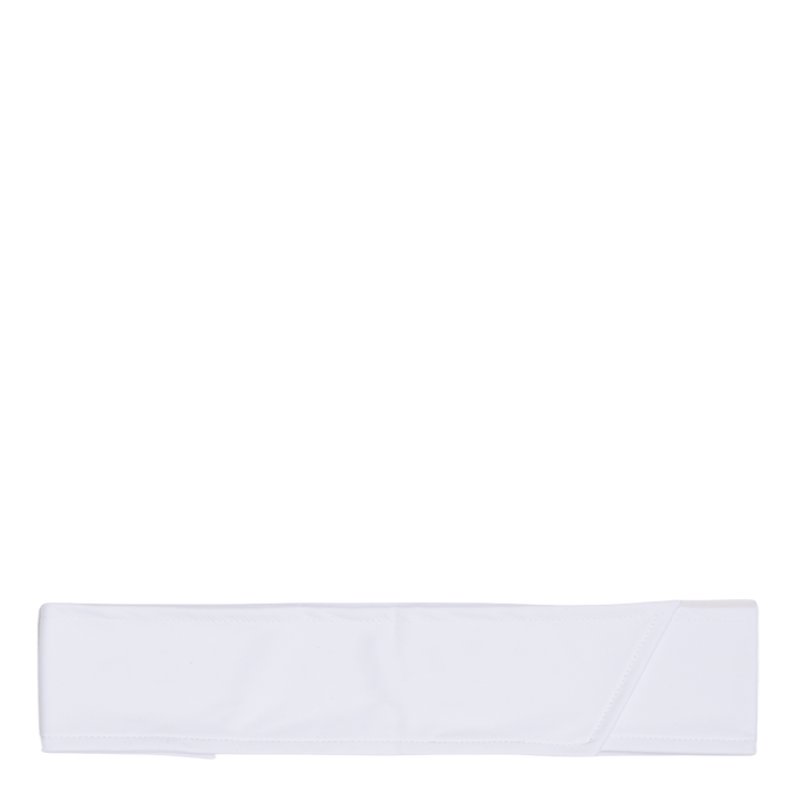 Headband Tie White White