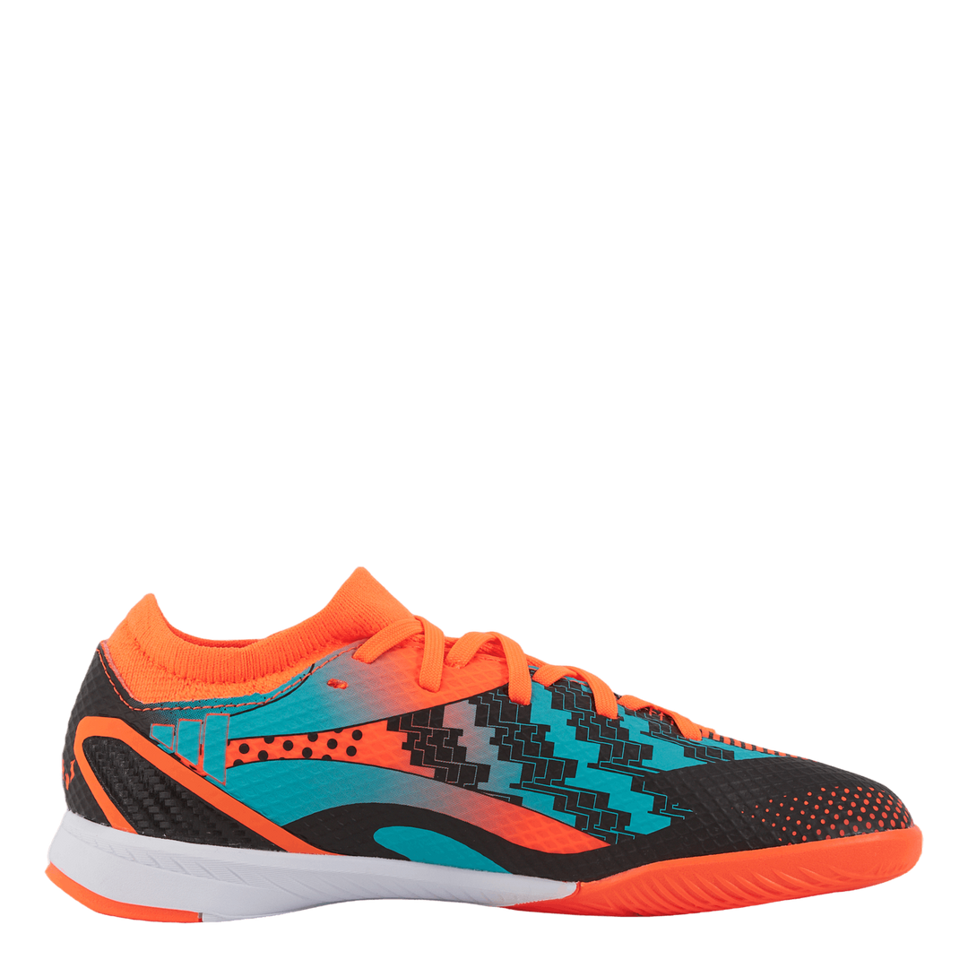X Speedportal Messi.3 Indoor Boots Team Solar Orange