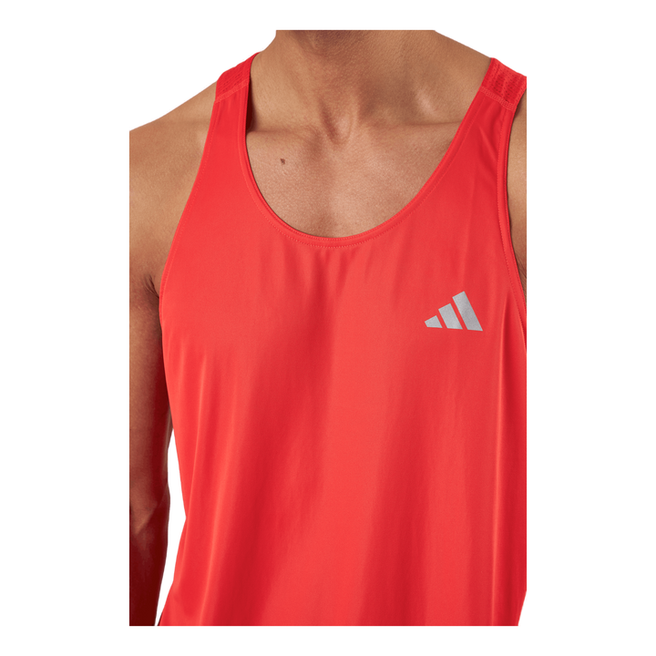 Own the Run Tank Top Bright Red