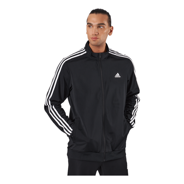 Essentials Warm-Up 3-Stripes Track Top Black