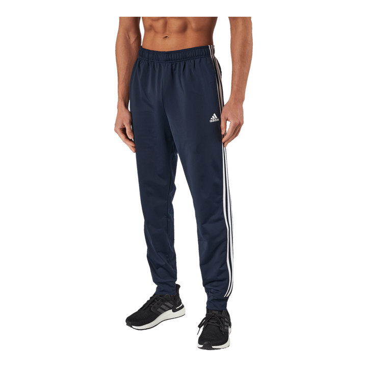Essentials Warm-Up Tapered 3-Stripes Tracksuit Bottoms Legend Ink