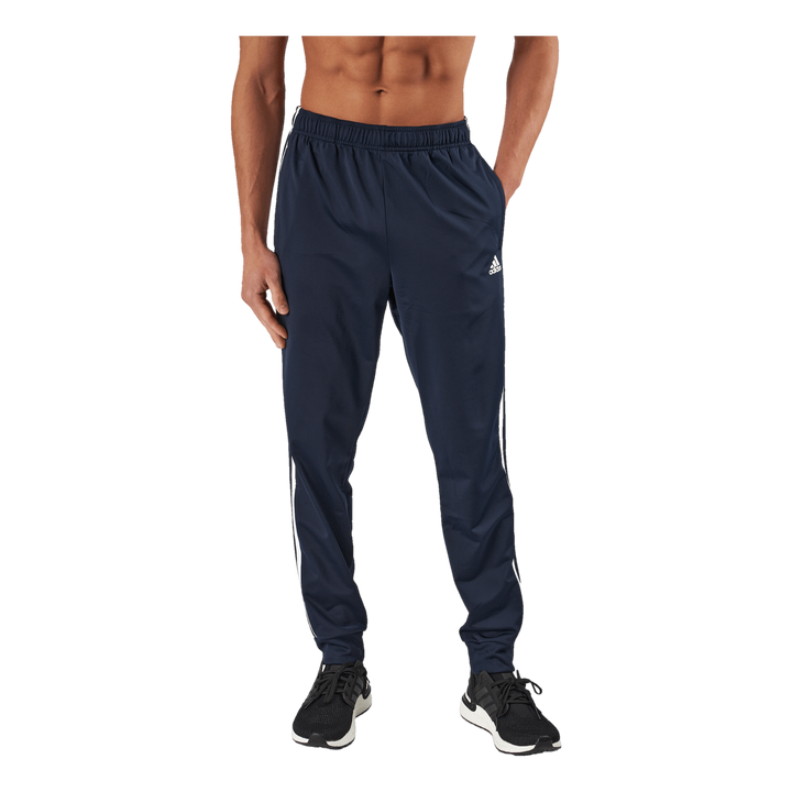 Essentials Warm-Up Tapered 3-Stripes Tracksuit Bottoms Legend Ink