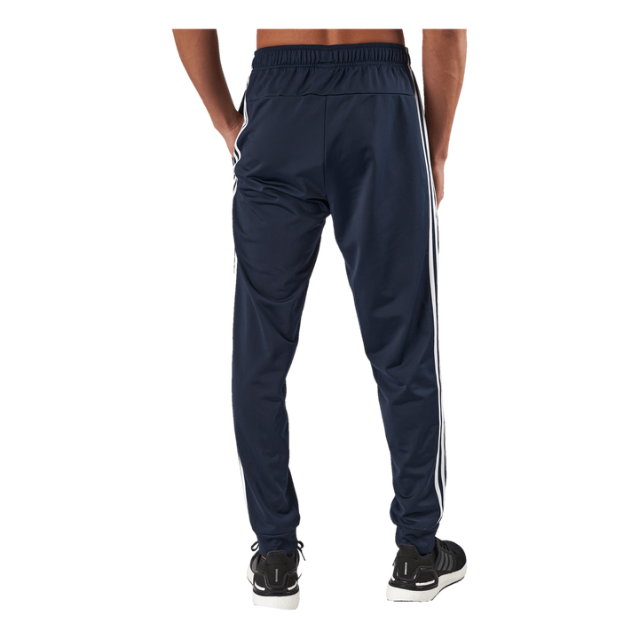 Essentials Warm-Up Tapered 3-Stripes Tracksuit Bottoms Legend Ink