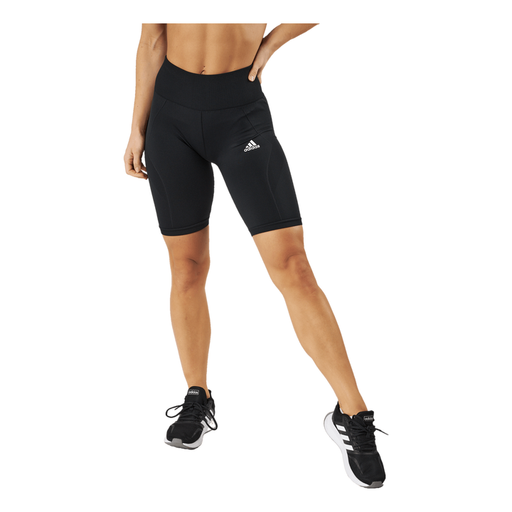 Training Seamless Short Leggings Black