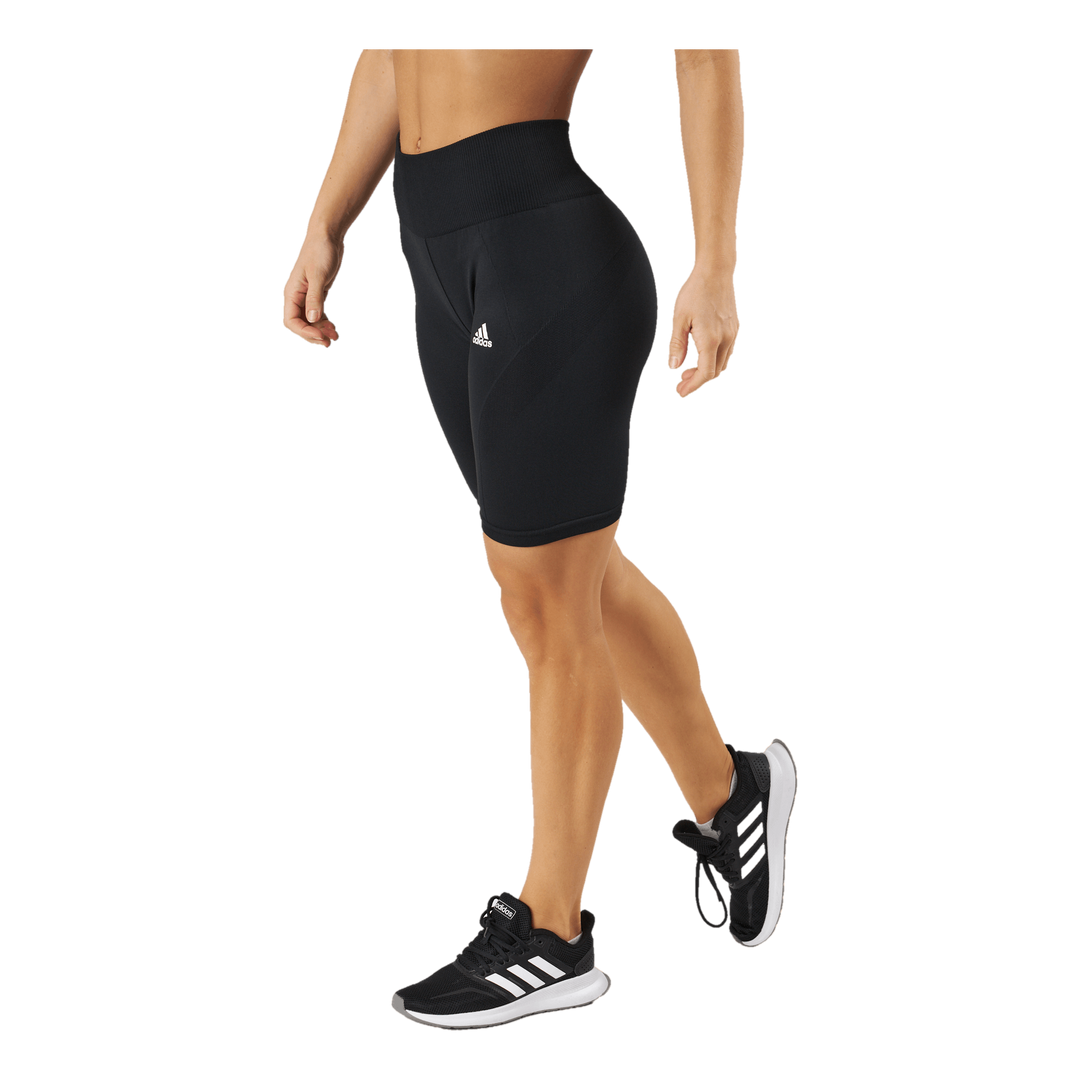 Training Seamless Short Leggings Black