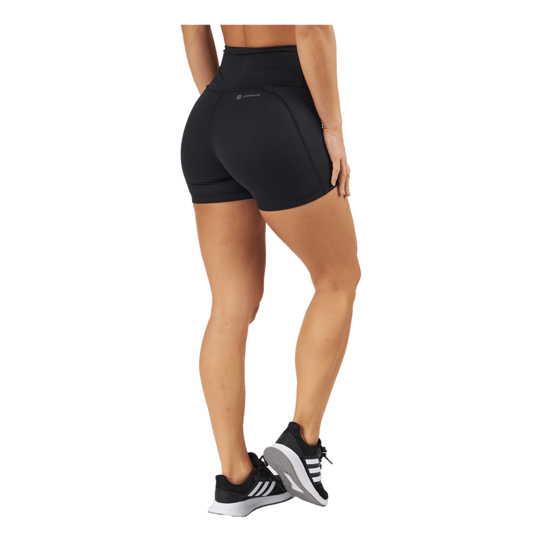 Yoga Essentials High-Waisted Short Leggings Black
