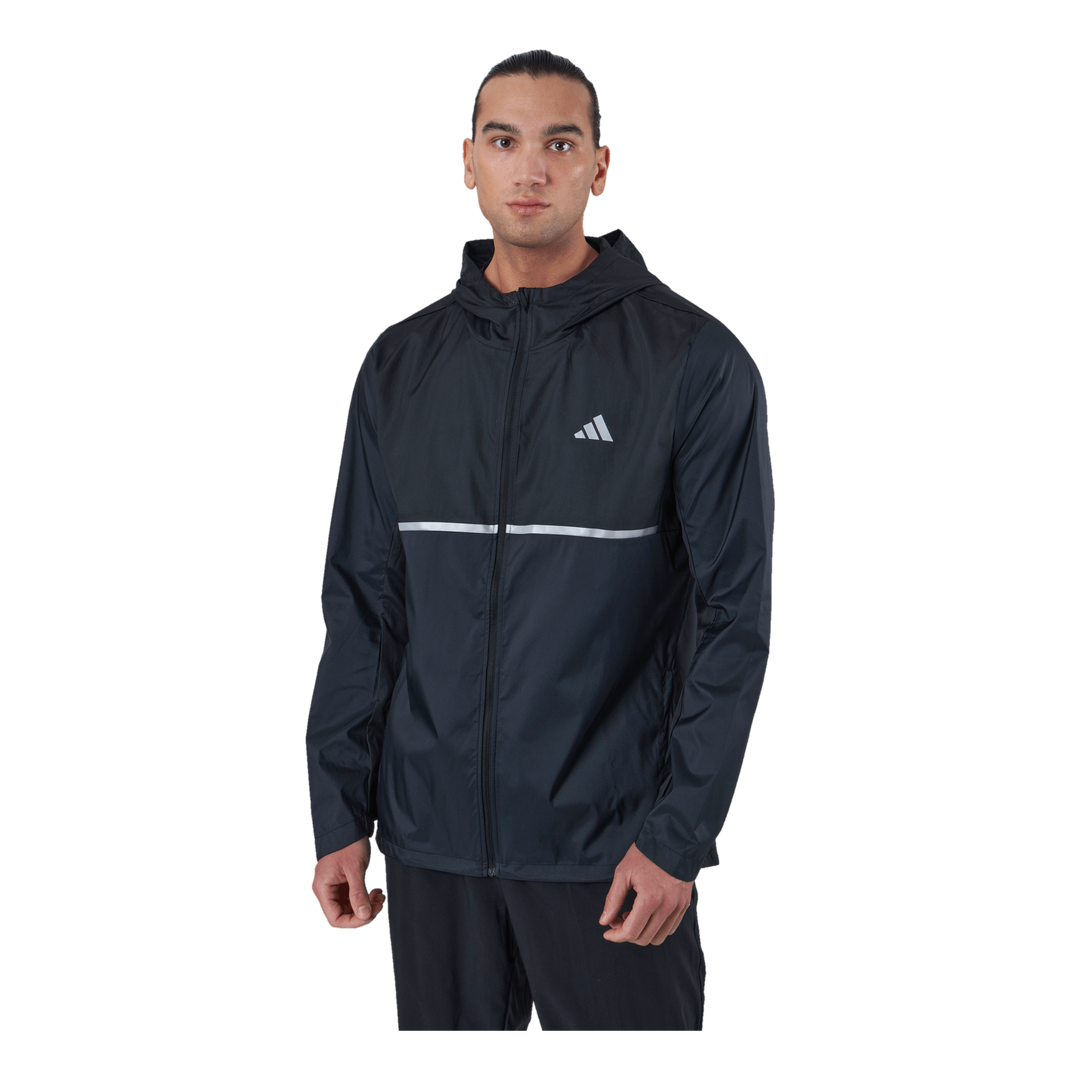 Own the Run Jacket Black