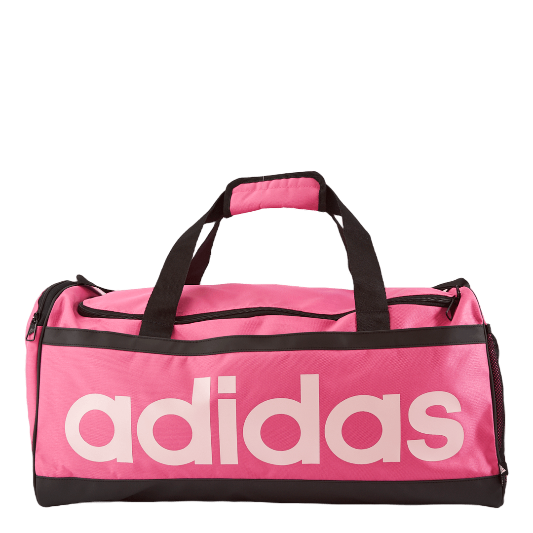 Essentials Linear Duffel Bag Medium Pulmag/Black/Clpink