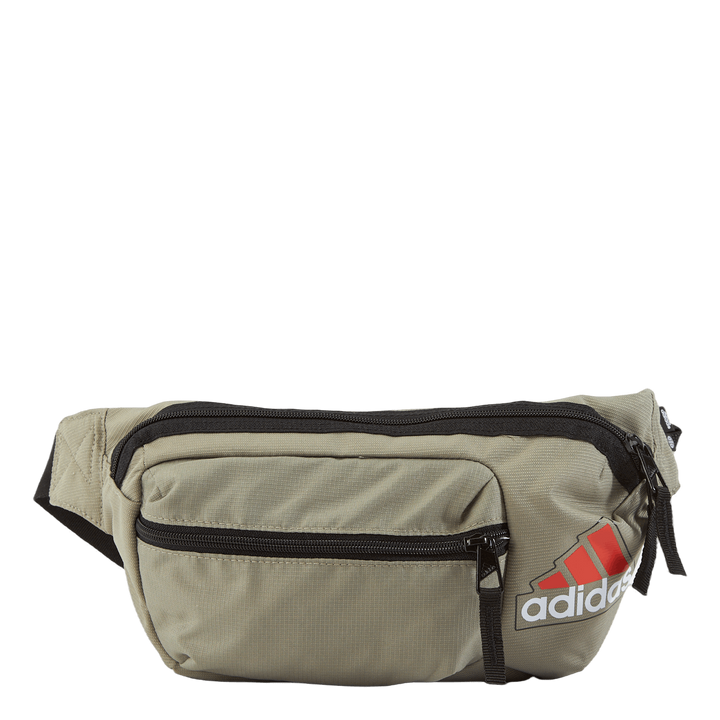 Essentials Seasonal Waist Bag Silpeb/White/Prered