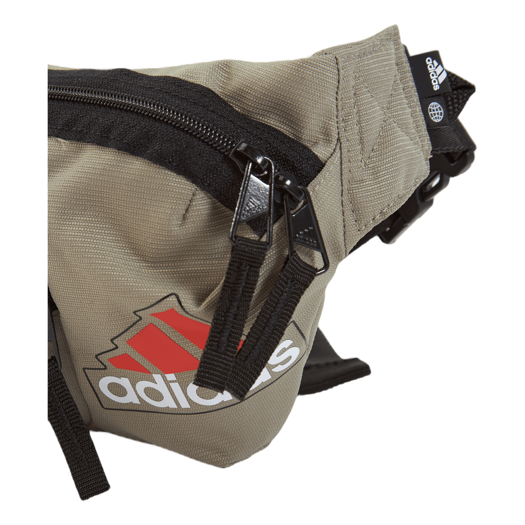 Essentials Seasonal Waist Bag Silpeb/White/Prered