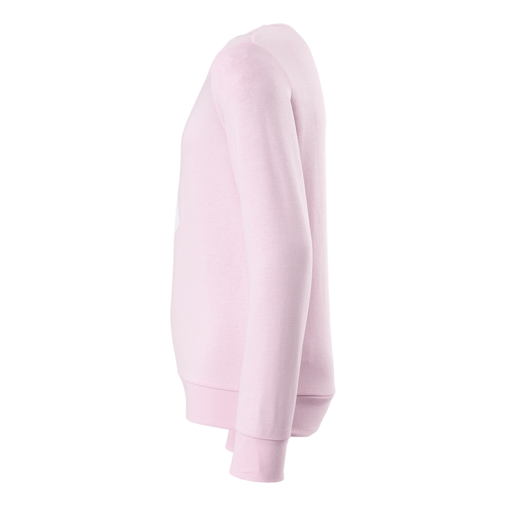 Badge of Sport Logo Crewneck Sweatshirt Clear Pink