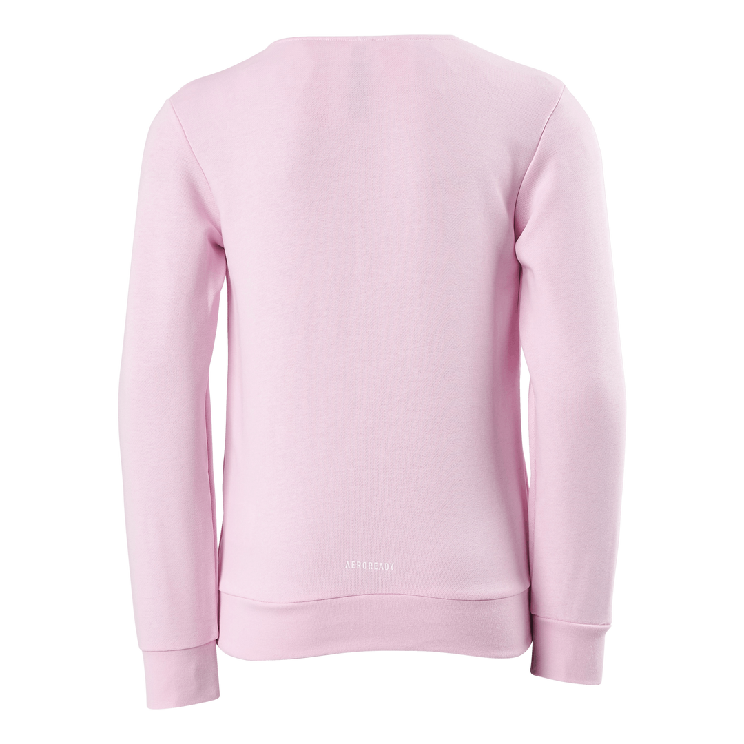 Badge of Sport Logo Crewneck Sweatshirt Clear Pink