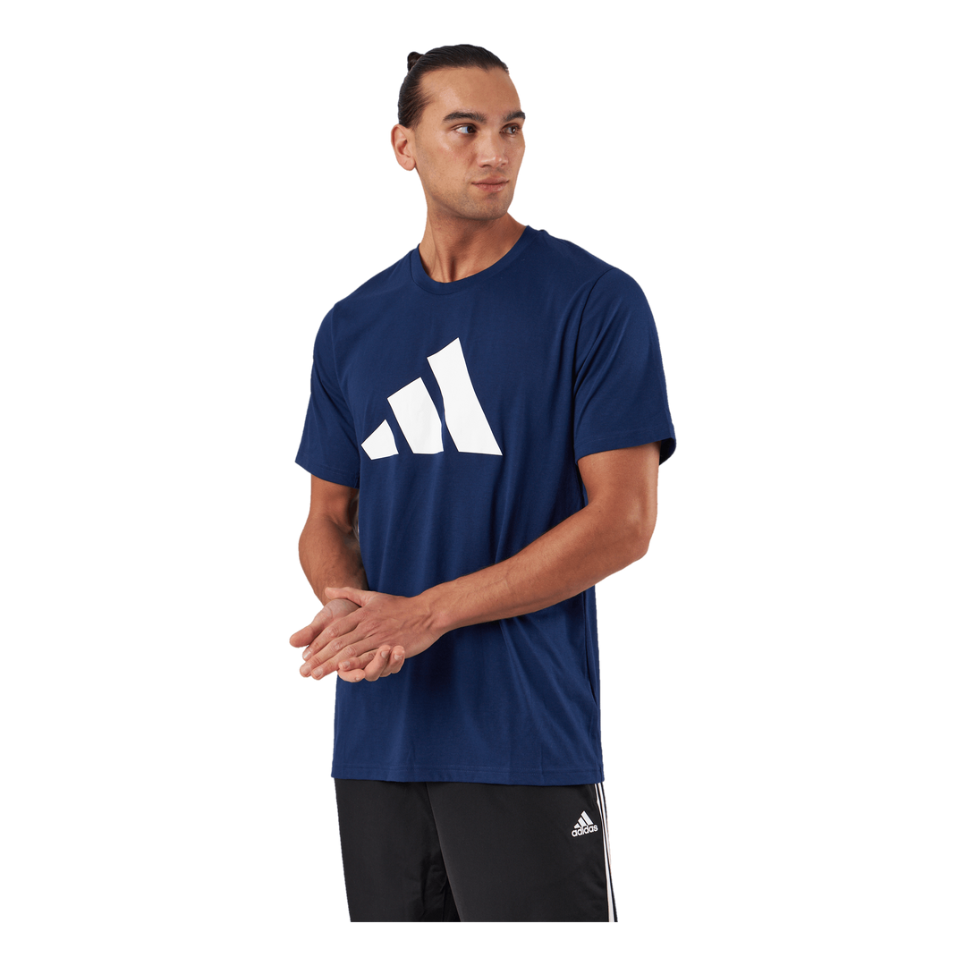 Train Essentials Feelready Logo Training T-Shirt Dark Blue