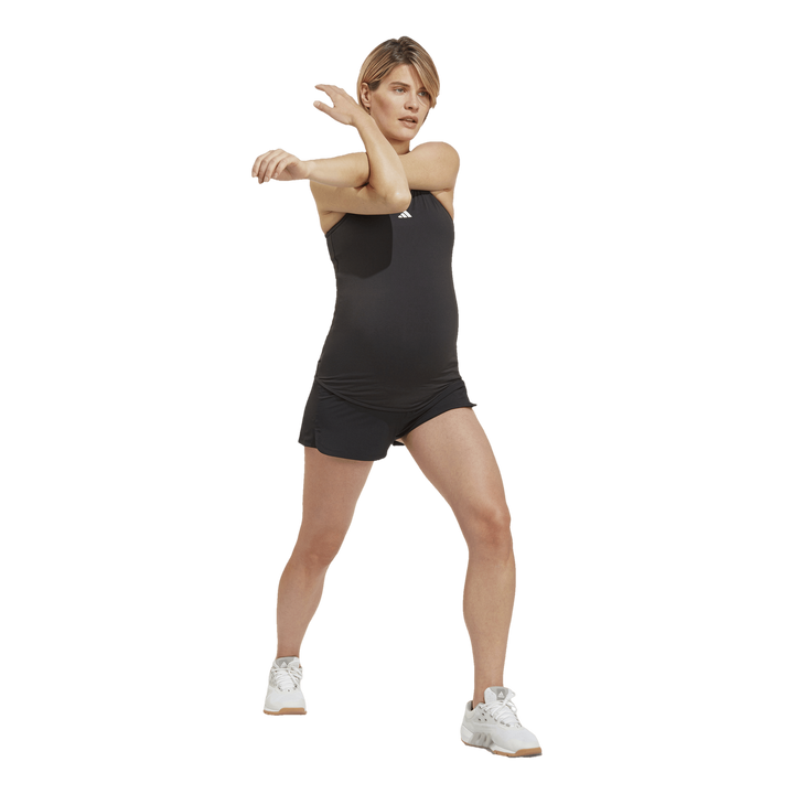 AEROREADY Train Essentials Slim-Fit Tank Top (Maternity) Black