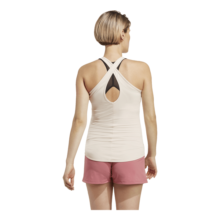 AEROREADY Train Essentials Slim-Fit Tank Top (Maternity) Wonqua/White