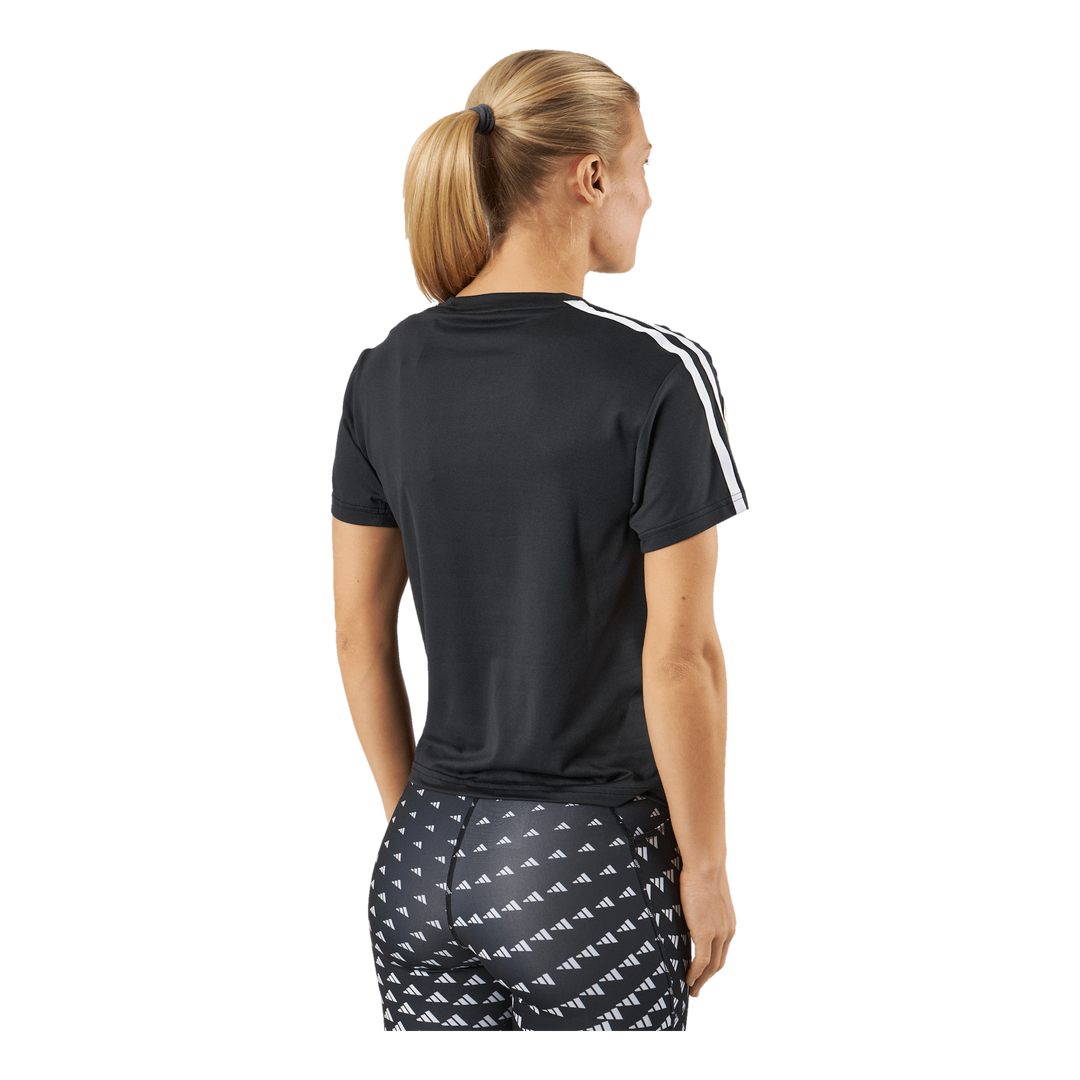 AEROREADY Train Essentials 3-Stripes T-Shirt Black