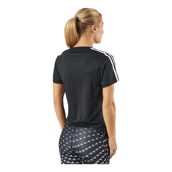 AEROREADY Train Essentials 3-Stripes T-Shirt Black